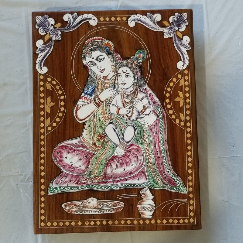 Seesham Wall Panel colored - 12" x 16"