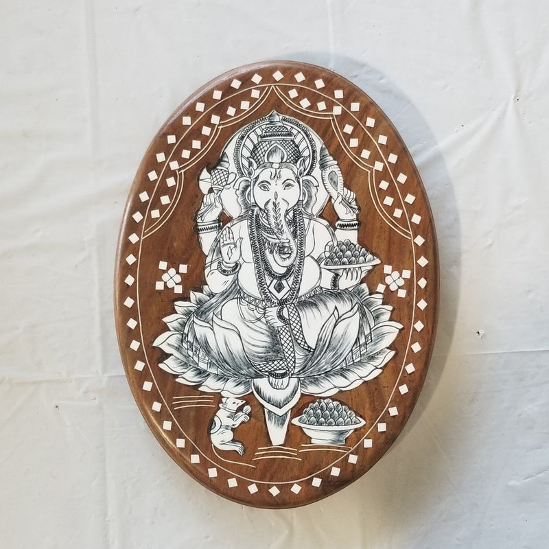 Seesham Inlay Wall Panel - 9" x 12"