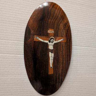 Rosewood 6" x 12" Oval Shaped Panel
