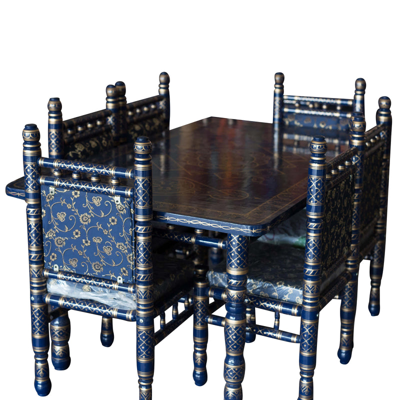 Dining Set Rectangle with 6 chairs