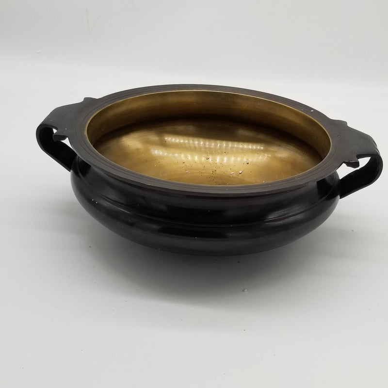 10 inch Diameter Solid Brass Traditional Urli