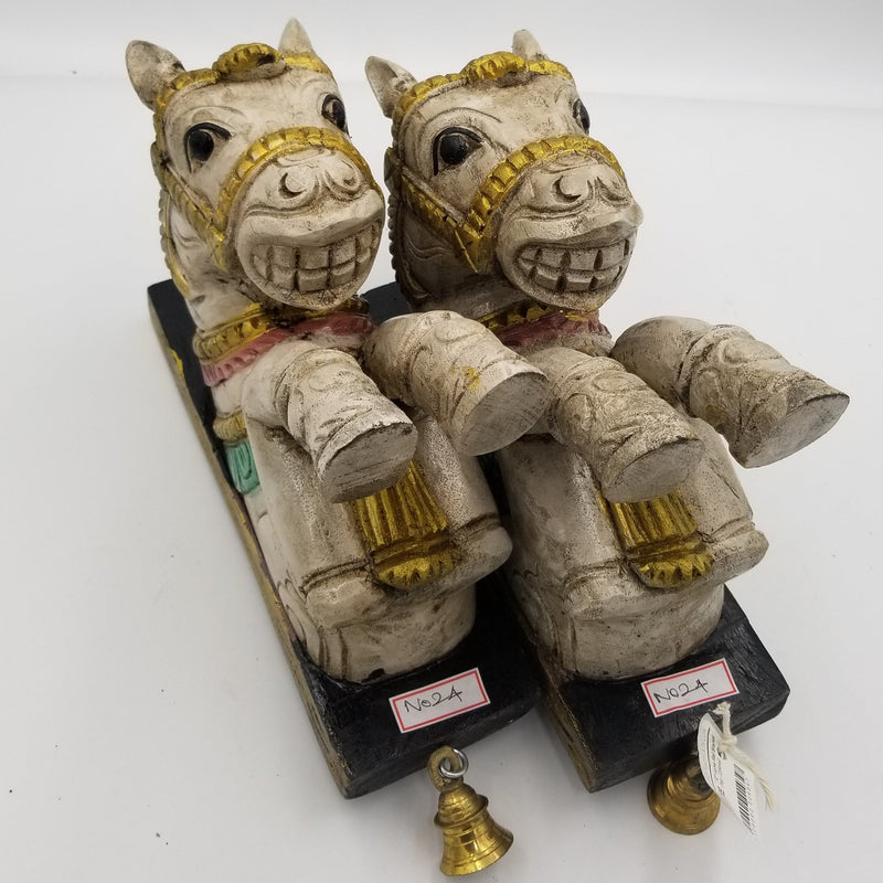 12" Horse Wall Bracket Pair - Colored