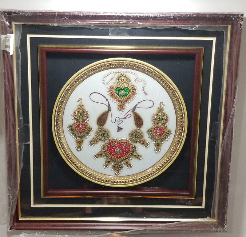 Marble 12" Plate frame