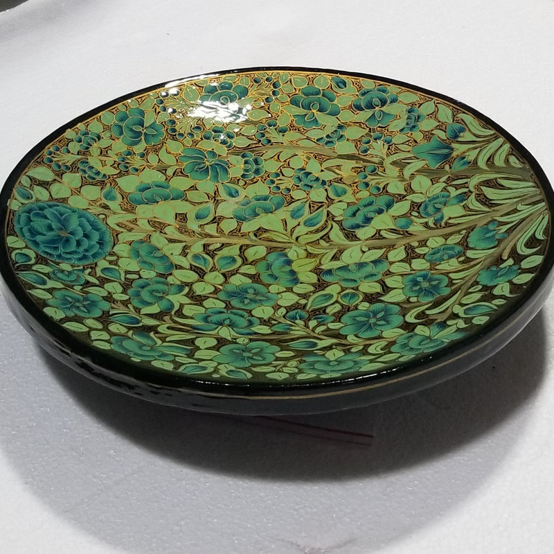 12" Diameter Papier Mache Wall Plate assorted