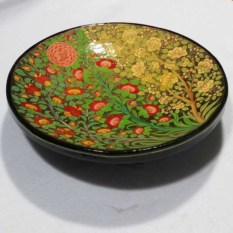 12" Diameter Papier Mache Wall Plate assorted