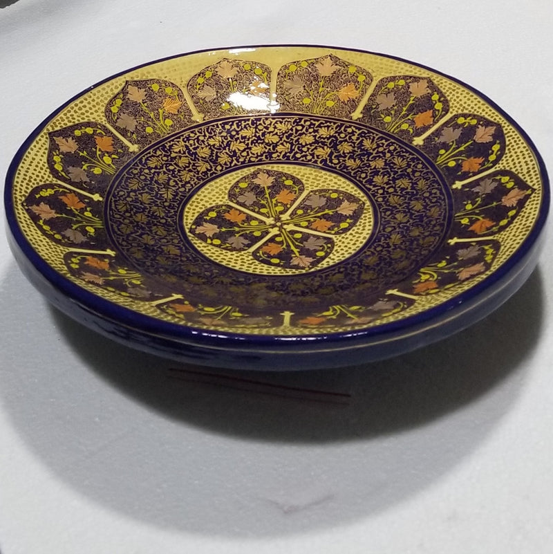 12" Diameter Papier Mache Wall Plate assorted