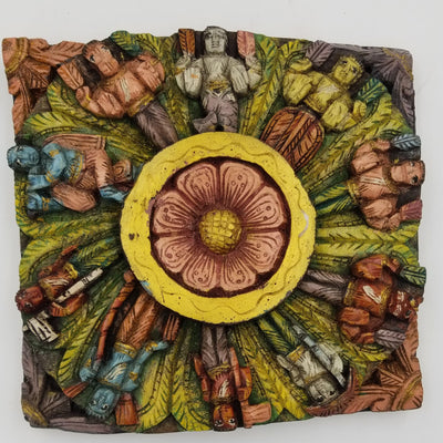 12" x 12" Das Avtar Wall Panel - Colored