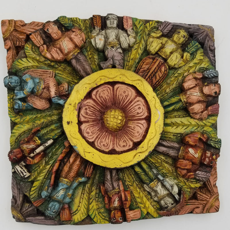 12" x 12" Das Avtar Wall Panel - Colored