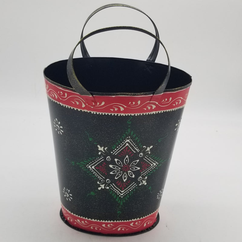 13"H Bucket inspired Indoor Planter