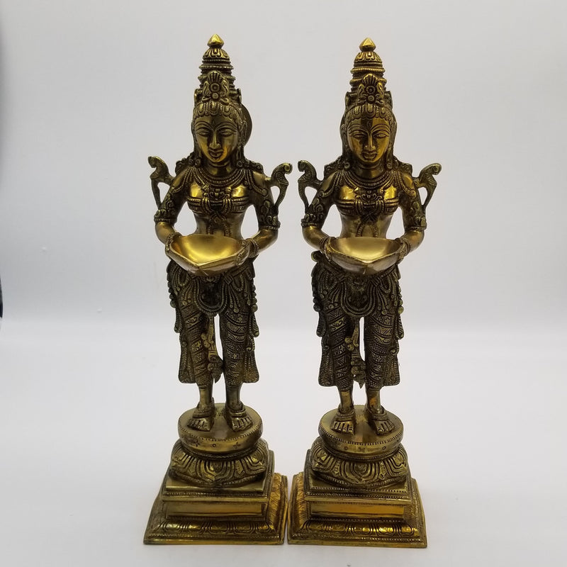 16 Inch Deep Lakshmi Pair