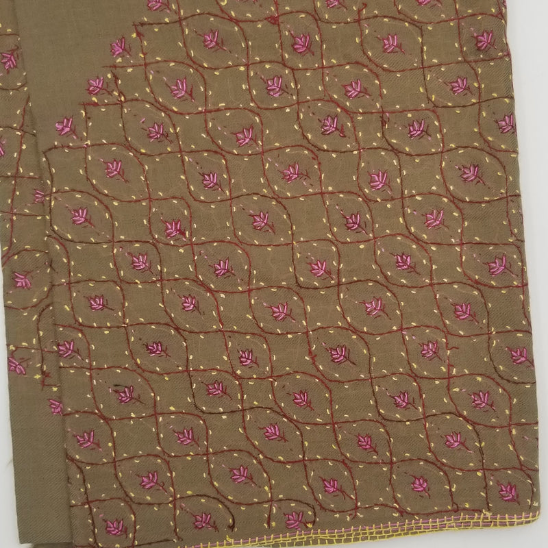Pashmina/ Cashmere Woolen Shawl - 40" x 80" - Variant B