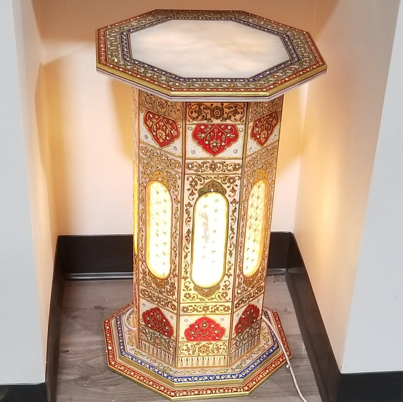 Marble Lamp 18"