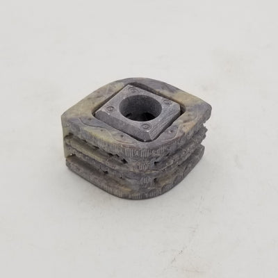 2.5” x 1.5” Marble stone candle holder