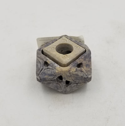 2.5” x 1.5” Marble stone candle holder