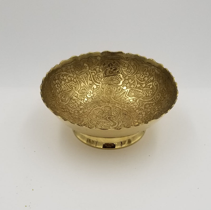 4" Brass Bowl Assorted
