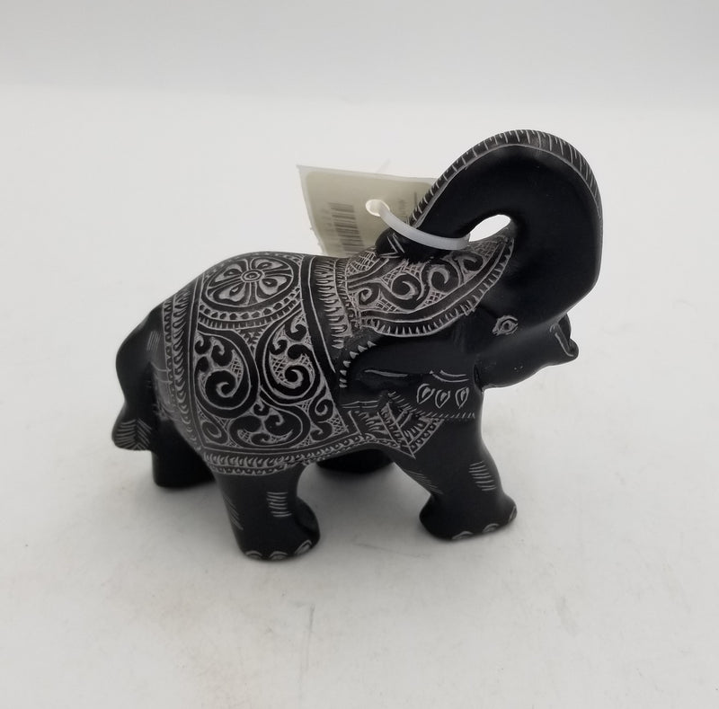 4” Granite Elephant Trunk Up