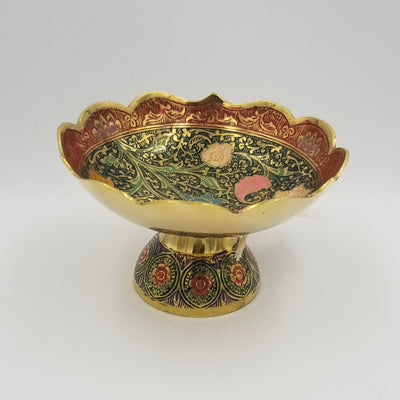 6" Brass Bowl Tajkor Mina