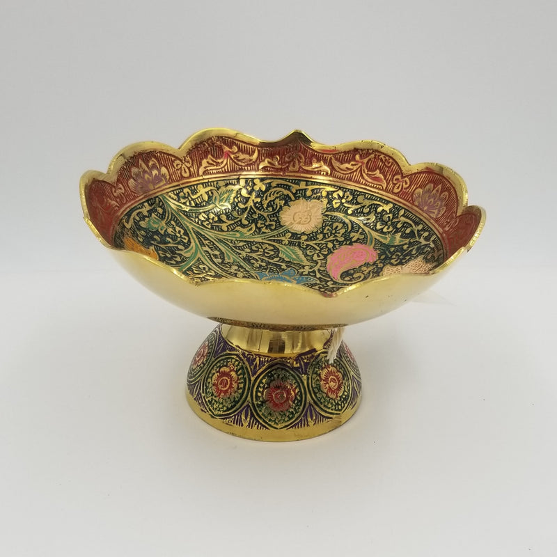 6" Brass Bowl Tajkor Mina