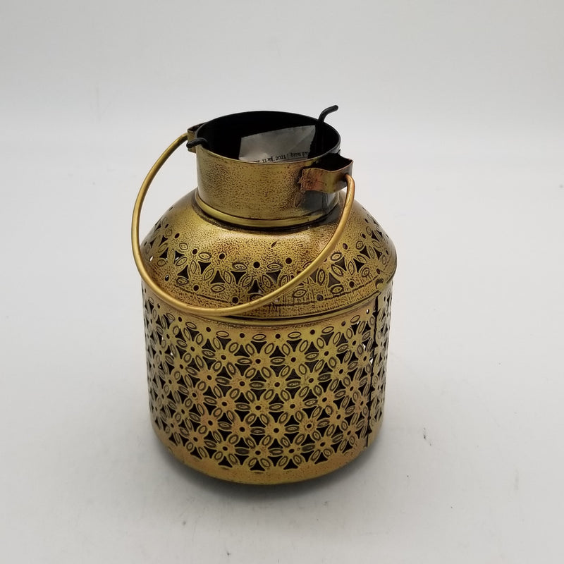 8" H Bharni shaped Tea Light Candle Holder