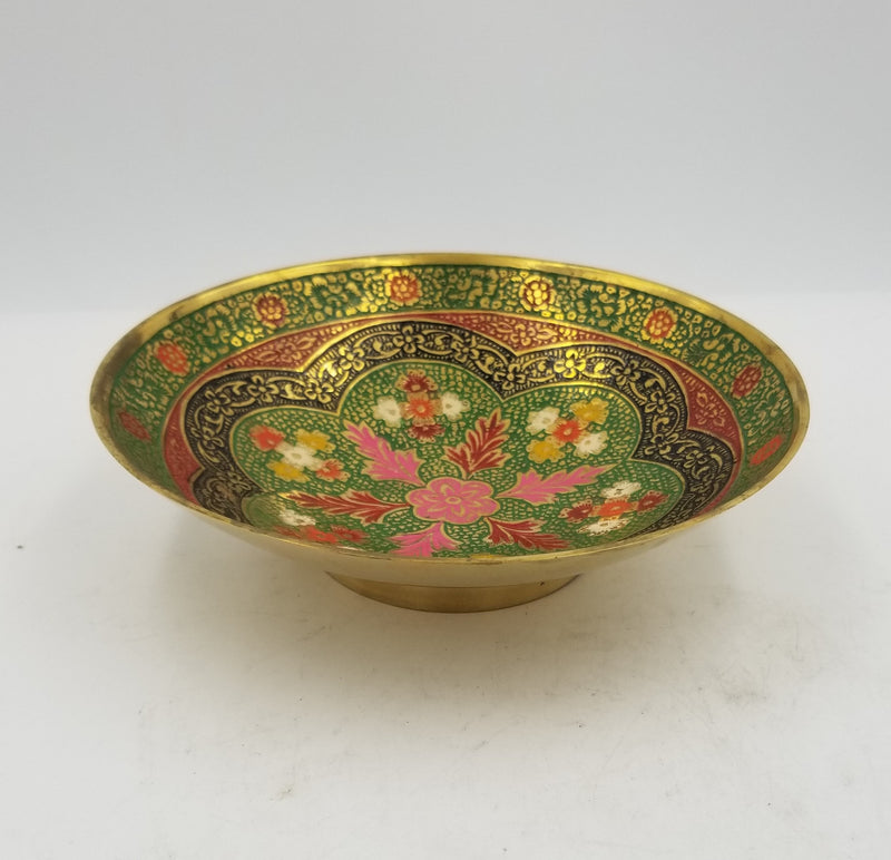 7" Brass Bowl Uthla Mina