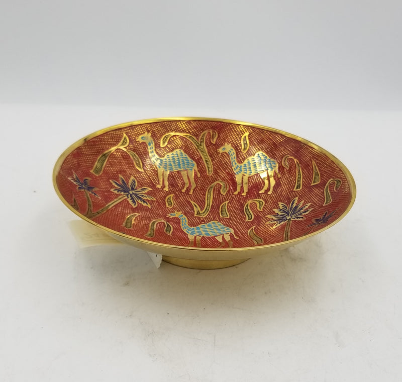 7" Brass Bowl Uthla Mina
