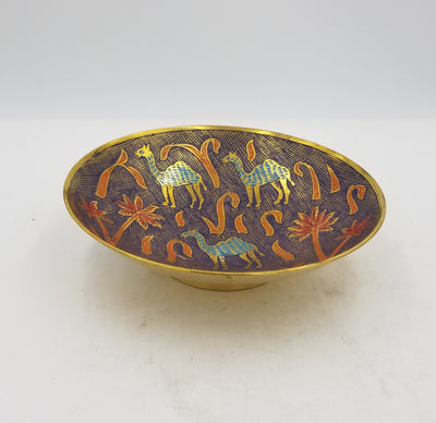 7" Brass Bowl Uthla Mina