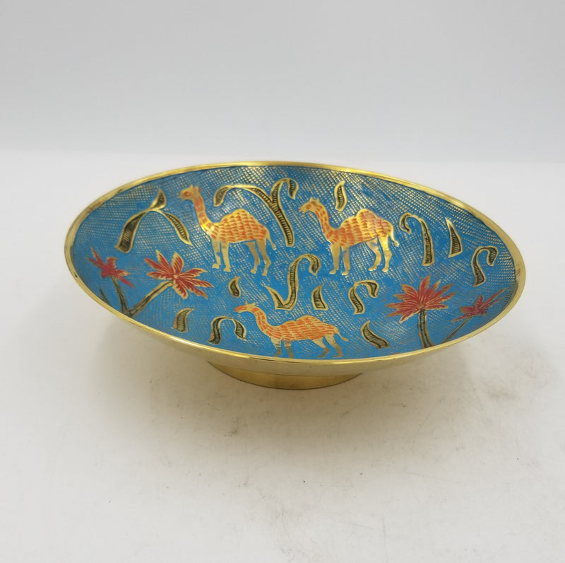 7" Brass Bowl Uthla Mina