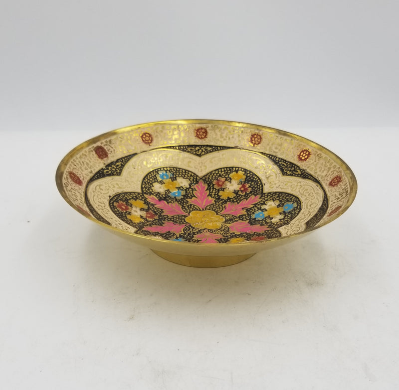 7" Brass Bowl Uthla Mina