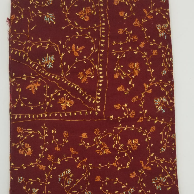 Pashmina / Cashmere Woolen Shawl - 40" x 80" - Variant A