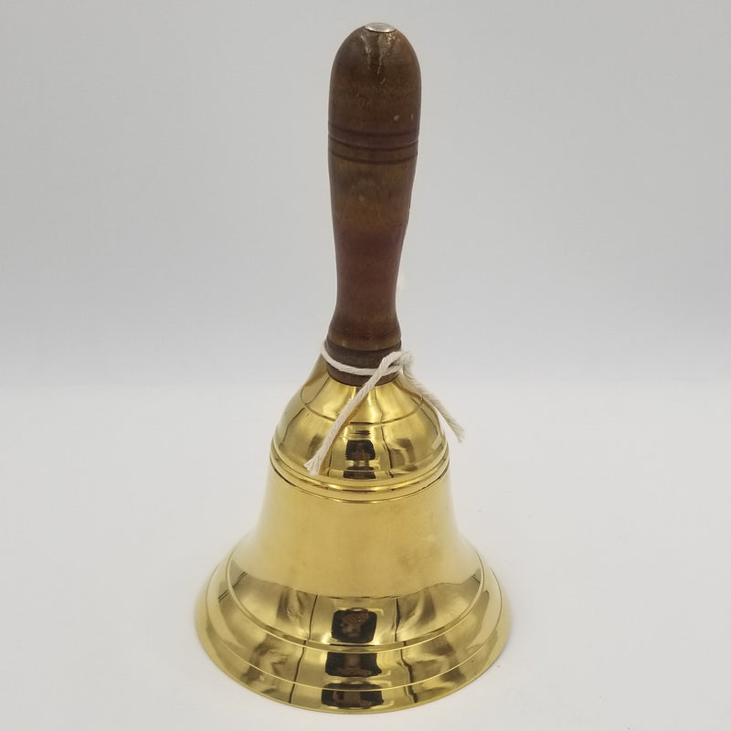 8.25" Brass Captain Bell with Handle P