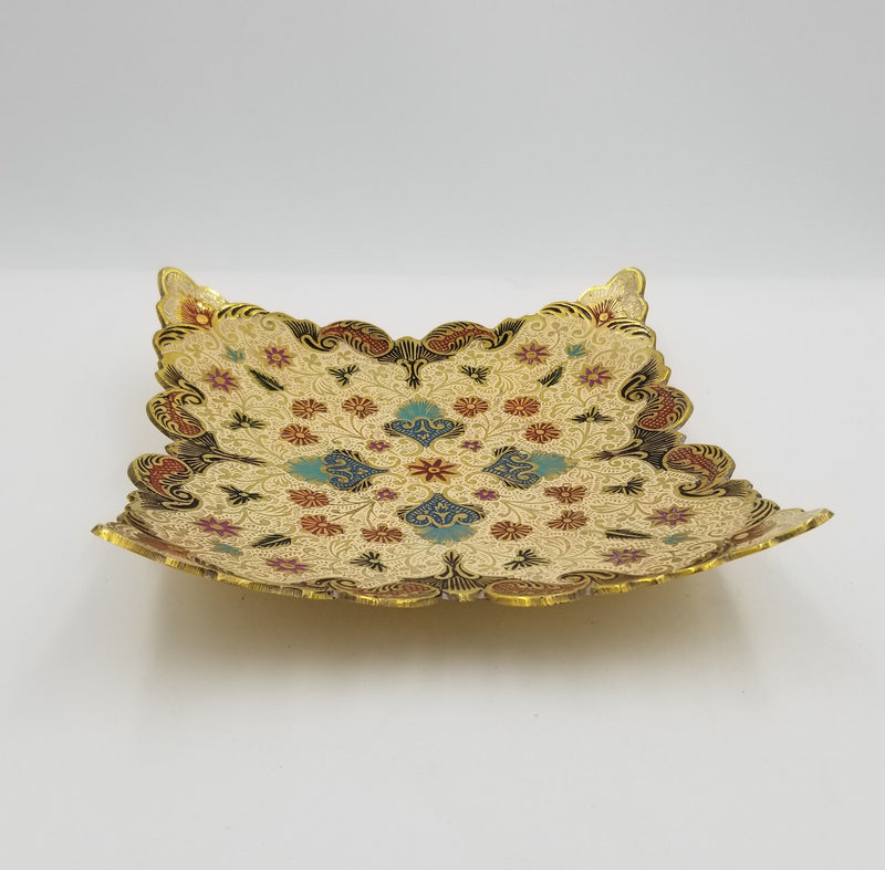 8" Brass Bowl Patta 4 Kona P