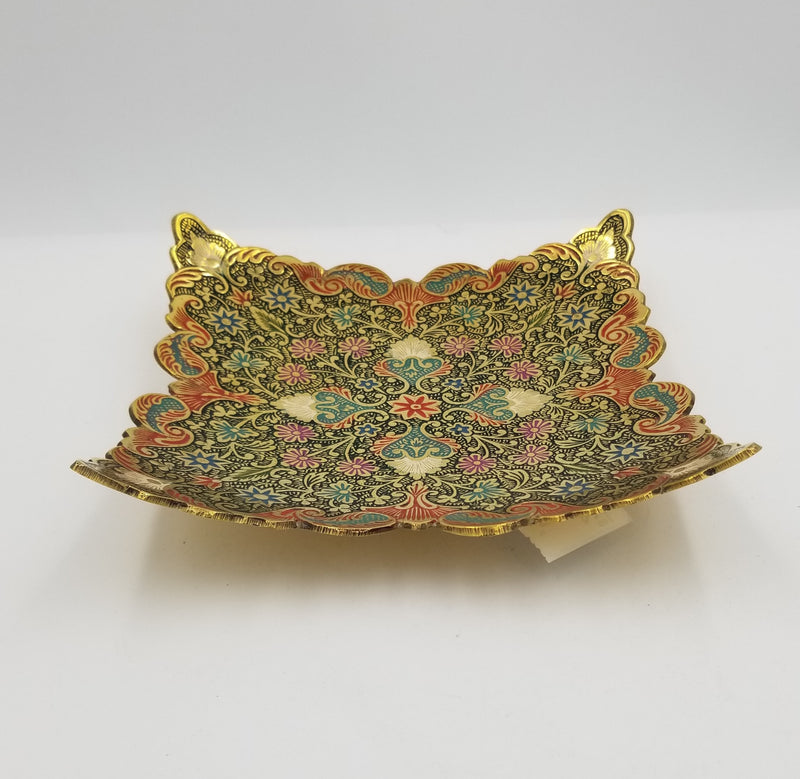 8" Brass Bowl Patta 4 Kona P