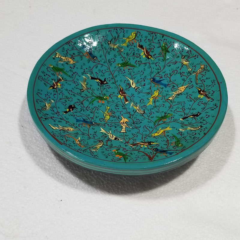 8" Diameter Papier Mache Wall Plate