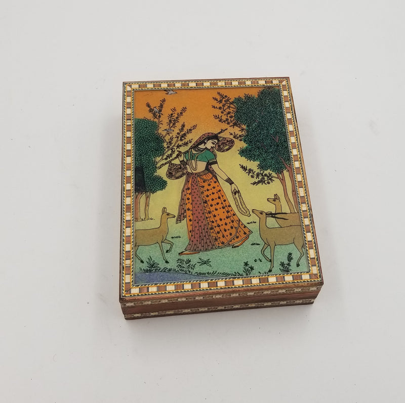 Seesham Wooden Box 8" x 6"