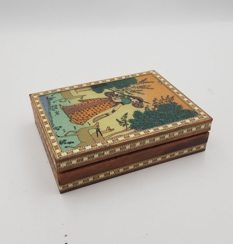 Seesham Wooden Box 8" x 6"