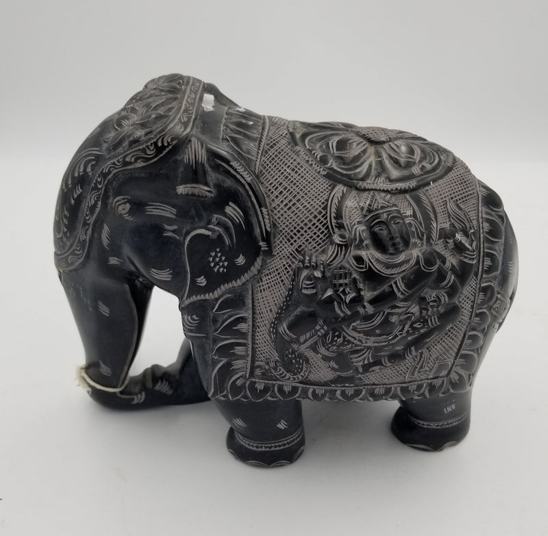 9.5” x 7.5” x 4.75” Granite elephant