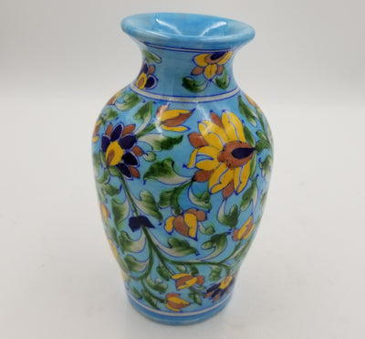 Blue Pottery Benu Pot 8"