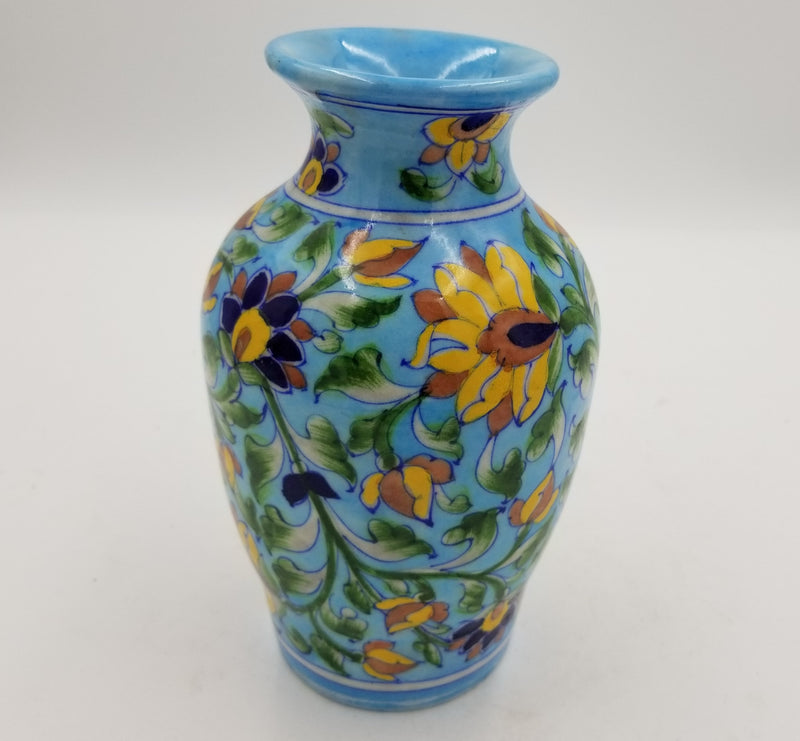 Blue Pottery Benu Pot 8"