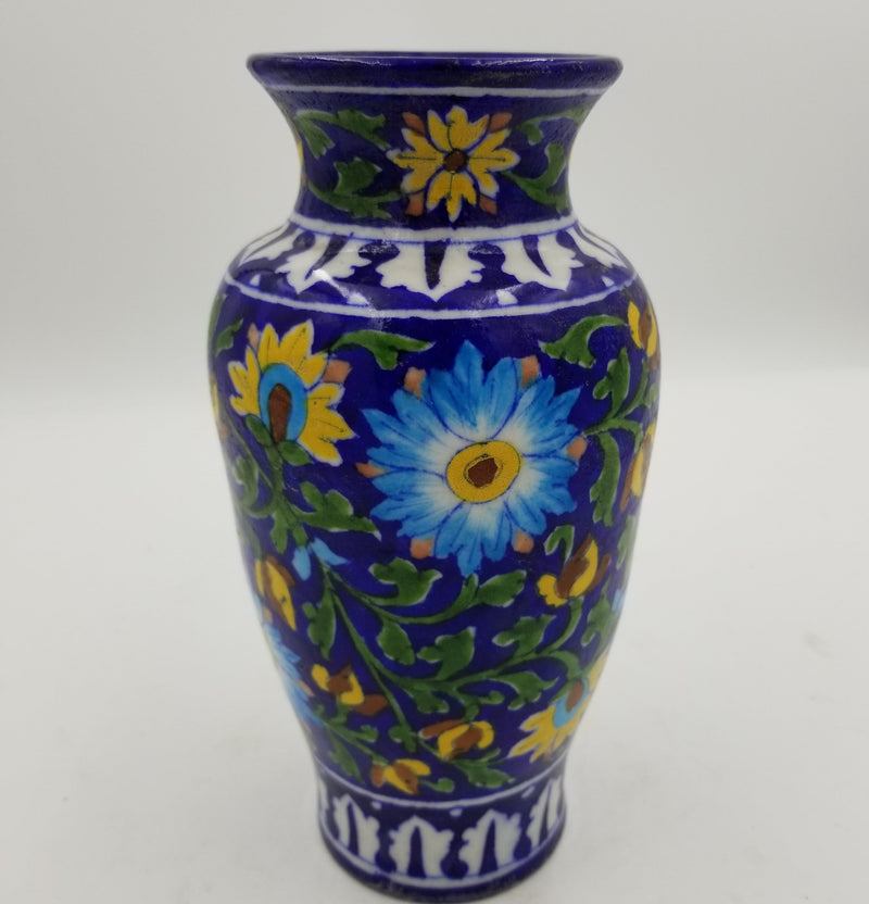 Blue Pottery Benu Pot 10"