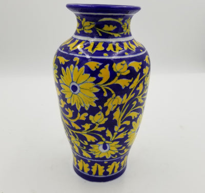Blue Pottery Benu Pot 10"