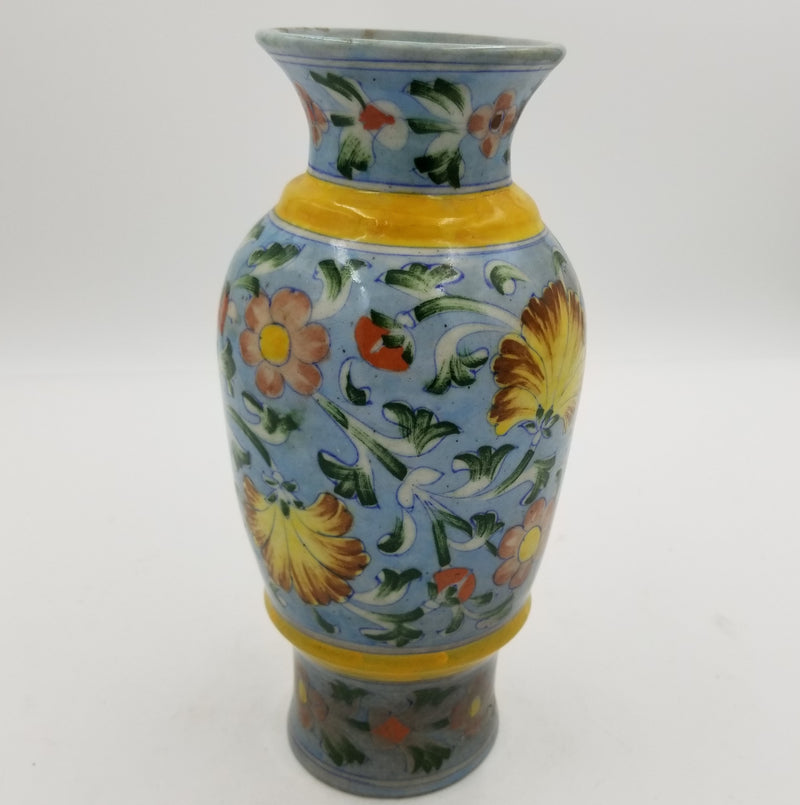 Blue Pottery Benu Pot 10"