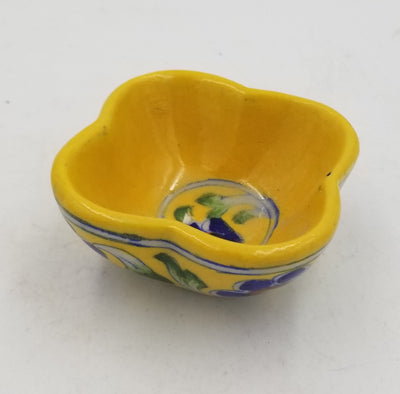 Blue Pottery Kangura Pot 3"
