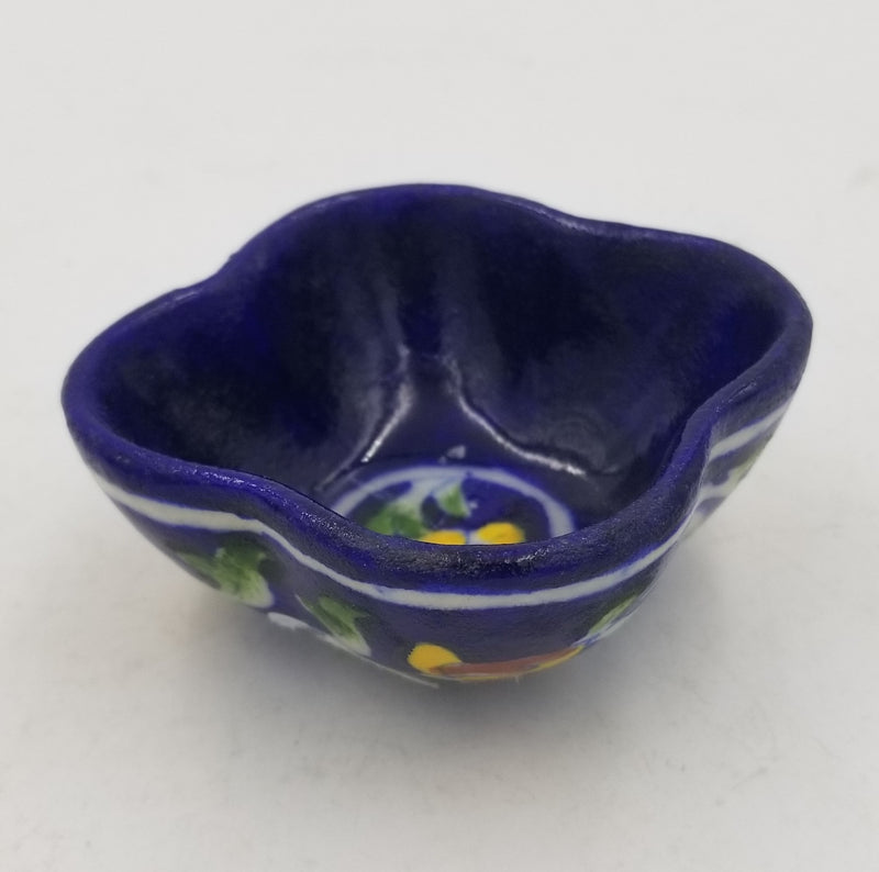 Blue Pottery Kangura Pot 3"