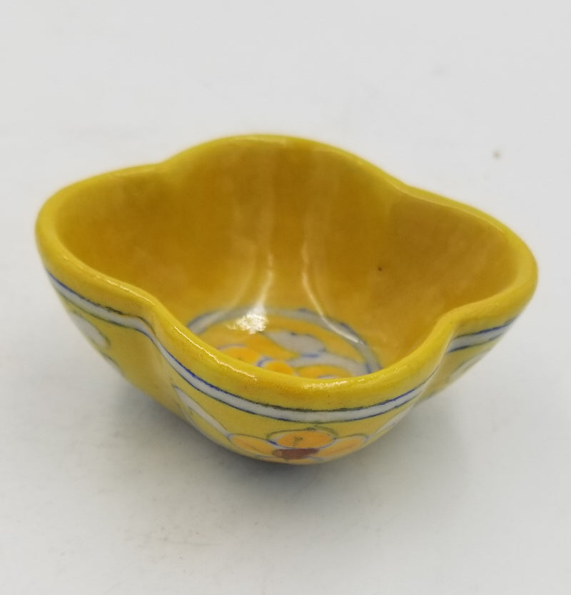 Blue Pottery Kangura Pot 3"