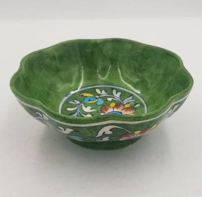 Blue Pottery Kangura Pot 6"