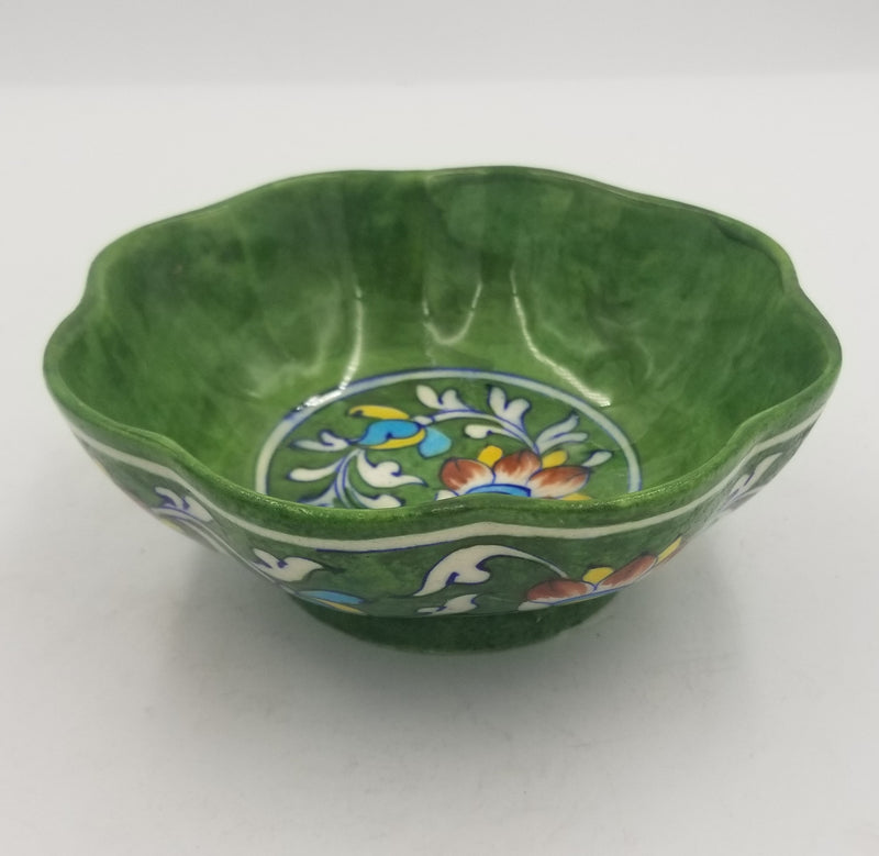 Blue Pottery Kangura Pot 6"