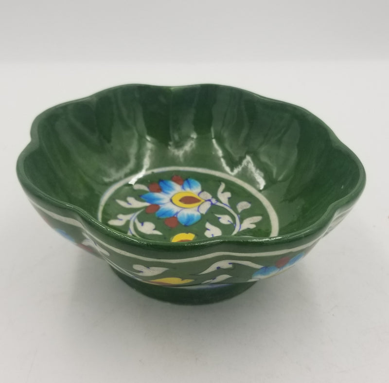 Blue Pottery Kangura Pot 6"