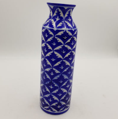 Blue Pottery 12"Pickle Jar