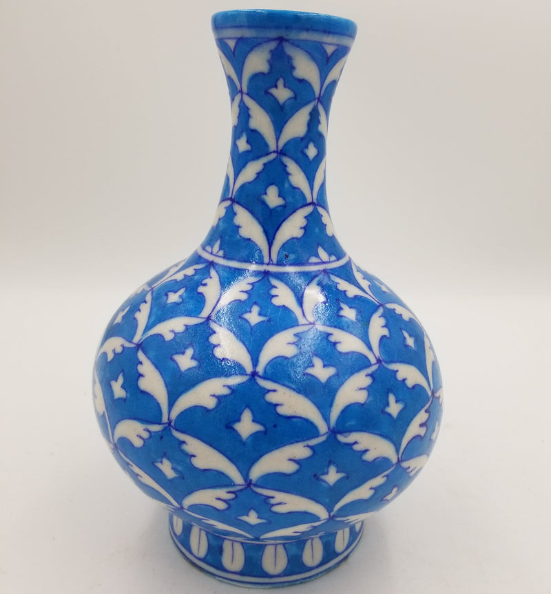 Blue Pottery Suri Jar 10"