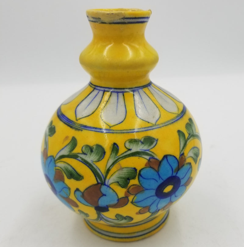 Blue Pottery Suri Jar 6"